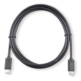 Type C Male to Male Extension USB Cable Charge Charging Data Lead Twin 1 Meter