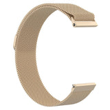 For Fitbit Versa 2/Versa/LITE Strap Milanese Wrist Band Stainless Steel Magnetic[Large (7.1"-8.7"),Champagne Gold]