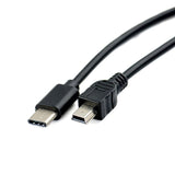 USB 3.1 Type C Charging Data Cable for Garmin Sat Nav Forerunner 301 Short Lead