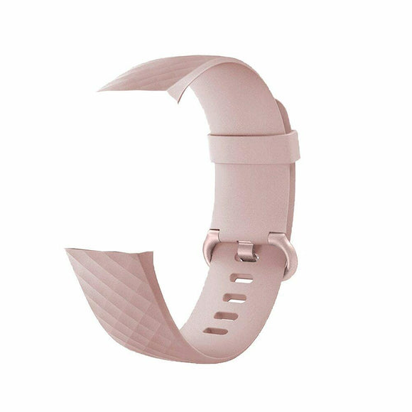 Replacement Wristband Strap Bracelet Band for Fitbit Charge 3[Large Fits Wrist 7.1