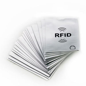10x RFID Secure Sleeve Credit Card Case Holder Blocking Protector Anti Theft