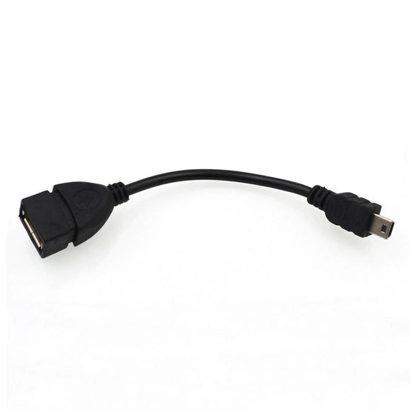 USB Adaptor Cable for Garmin Sat Nav Forerunner 305 Mini to Female OTG