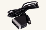 RGB AV HD TV Scart Cable Lead for Sega Saturn 1.8m