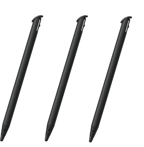 Black Touch Stylus Pen for New Nintendo 2DS XL Pack of 3